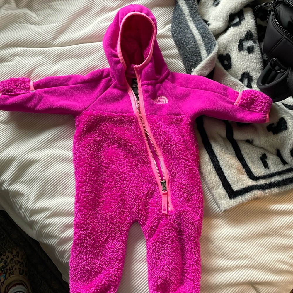 Baby Northface Fleece Bunting